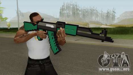 AK47 Pixels (Minecraft) para GTA San Andreas