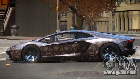 Lamborghini Aventador S-Style PJ3 para GTA 4
