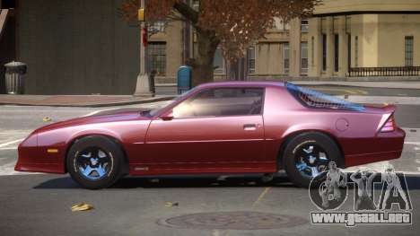 1989 Chevrolet Camaro LS para GTA 4