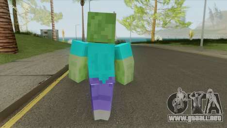 Zombie (Minecraft) para GTA San Andreas