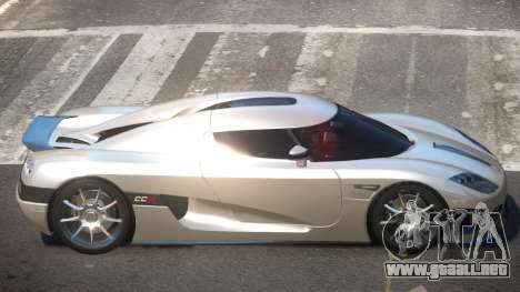 Koenigsegg CCX S-Tuned para GTA 4