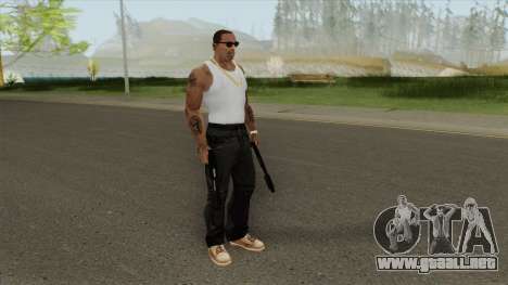 Sawed-Off Shotgun GTA V (Black) para GTA San Andreas