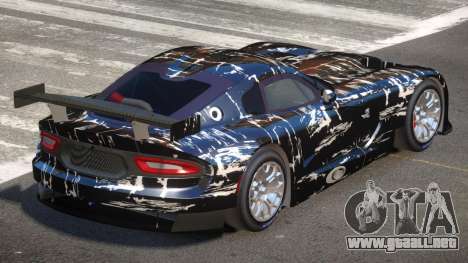 Dodge Viper SRT L-Tuning PJ4 para GTA 4