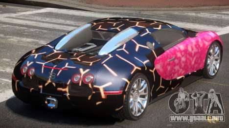 Bugatti Veyron 16.4 RT PJ3 para GTA 4