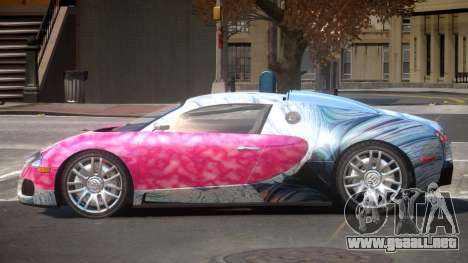 Bugatti Veyron 16.4 RT PJ2 para GTA 4