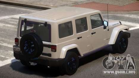 Jeep Wrangler LT para GTA 4