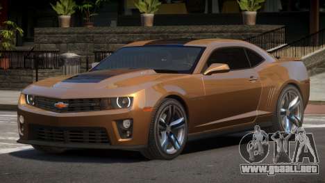 Chevrolet Camaro ZL1 V2.2 para GTA 4