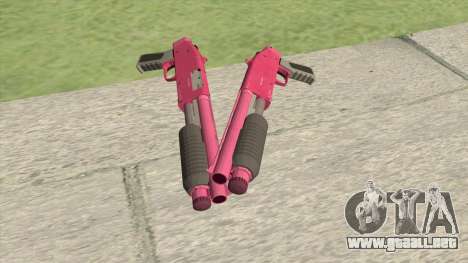 Sawed-Off Shotgun GTA V (Pink) para GTA San Andreas