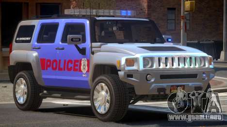 Hummer H3 Police V1.0 para GTA 4