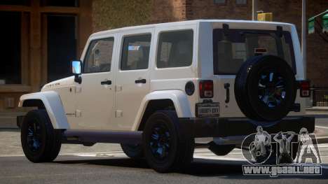 Jeep Wrangler LT para GTA 4