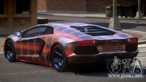 Lamborghini Aventador S-Style PJ6 para GTA 4