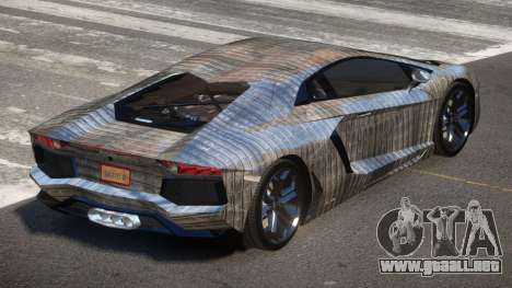 Lamborghini Aventador JRV PJ5 para GTA 4