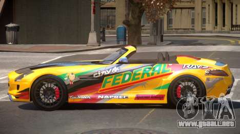 Mercedes-Benz SLS H-Style PJ5 para GTA 4