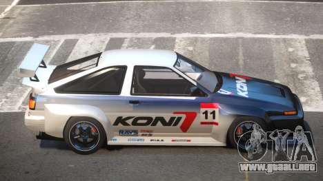 Toyota Corolla GT S-Tuning PJ6 para GTA 4