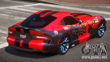 Dodge Viper SRT D-Tuned PJ1 para GTA 4