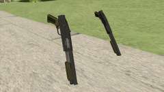 Sawed-Off Shotgun GTA V (Green) para GTA San Andreas