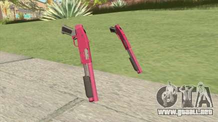 Sawed-Off Shotgun GTA V (Pink) para GTA San Andreas