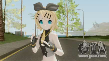 Kagamine Rin (Black Star Module) para GTA San Andreas