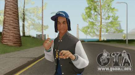 Crips Gang Member V3 para GTA San Andreas