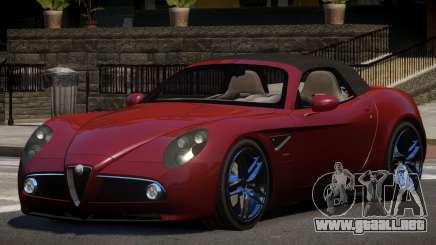 Alfa Romeo 8C SR para GTA 4