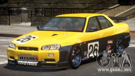 Nissan Skyline R34 D-Style PJ4 para GTA 4