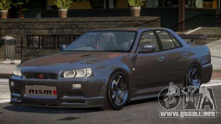 Nissan Skyline R34 D-Style para GTA 4