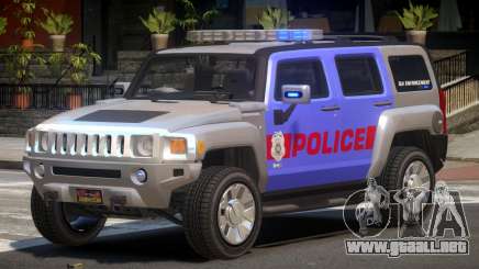 Hummer H3 Police V1.0 para GTA 4