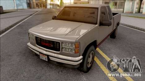 GMC Sierra 1998 Grey para GTA San Andreas