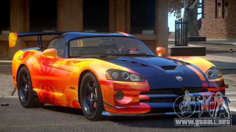 Dodge Viper SRT M-Sport PJ3 para GTA 4