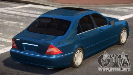 1993 Mercedes Benz S600 para GTA 4