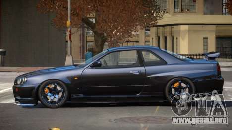 Nissan Skyline R34 SPE para GTA 4