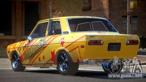 1972 Datsun Bluebird 510 PJ5 para GTA 4