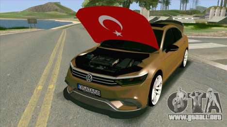 Volkswagen Passat B8 Turkiye para GTA San Andreas