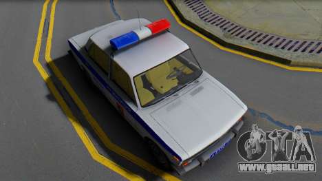 VAZ 2106 la Policía de Moscú para GTA San Andreas