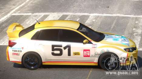 Subaru Impreza WRX SR PJ6 para GTA 4