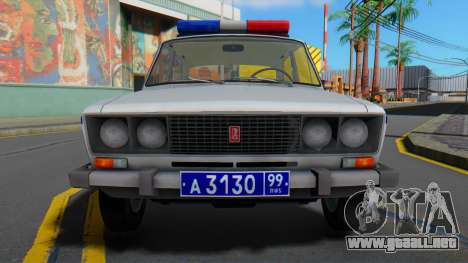 VAZ 2106 la Policía de Moscú para GTA San Andreas