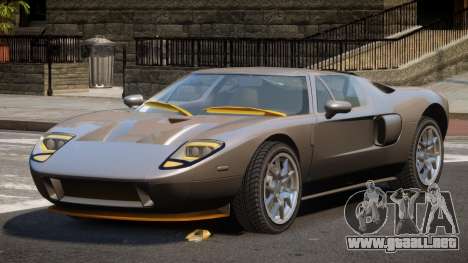 Ford GT M-Sport para GTA 4