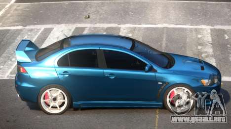 Mitsubishi Lancer X V2.1 para GTA 4