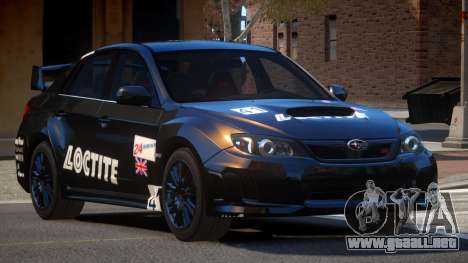 Subaru Impreza WRX SR PJ5 para GTA 4