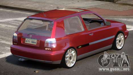 Volkswagen Golf G-Tuned para GTA 4