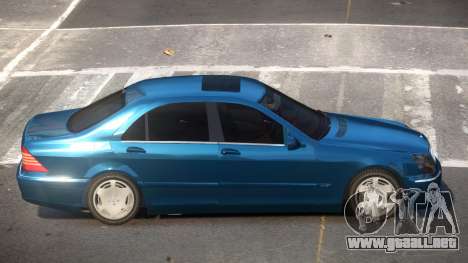 1993 Mercedes Benz S600 para GTA 4