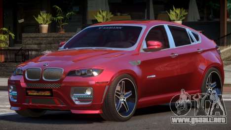 BMW X6 G-Tuned para GTA 4