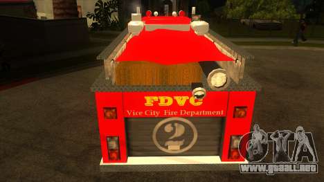 Peterbilt 379 Fire Truck para GTA San Andreas