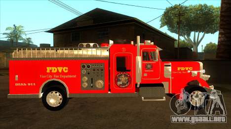 Peterbilt 379 Fire Truck para GTA San Andreas