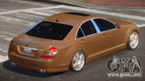 Mercedes Benz W221 B-Style para GTA 4