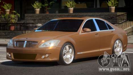 Mercedes Benz W221 B-Style para GTA 4