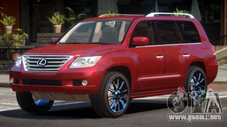 Lexus LX570 E-Style para GTA 4