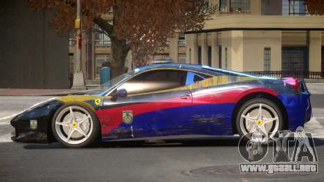 Ferrari 458 SR Police para GTA 4