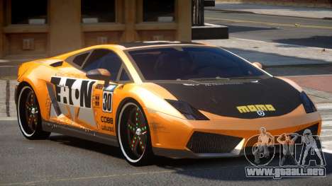 Lamborghini Gallardo LP560 MR PJ1 para GTA 4