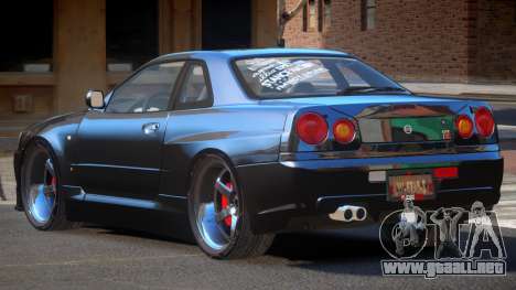 Nissan Skyline R34 SB para GTA 4